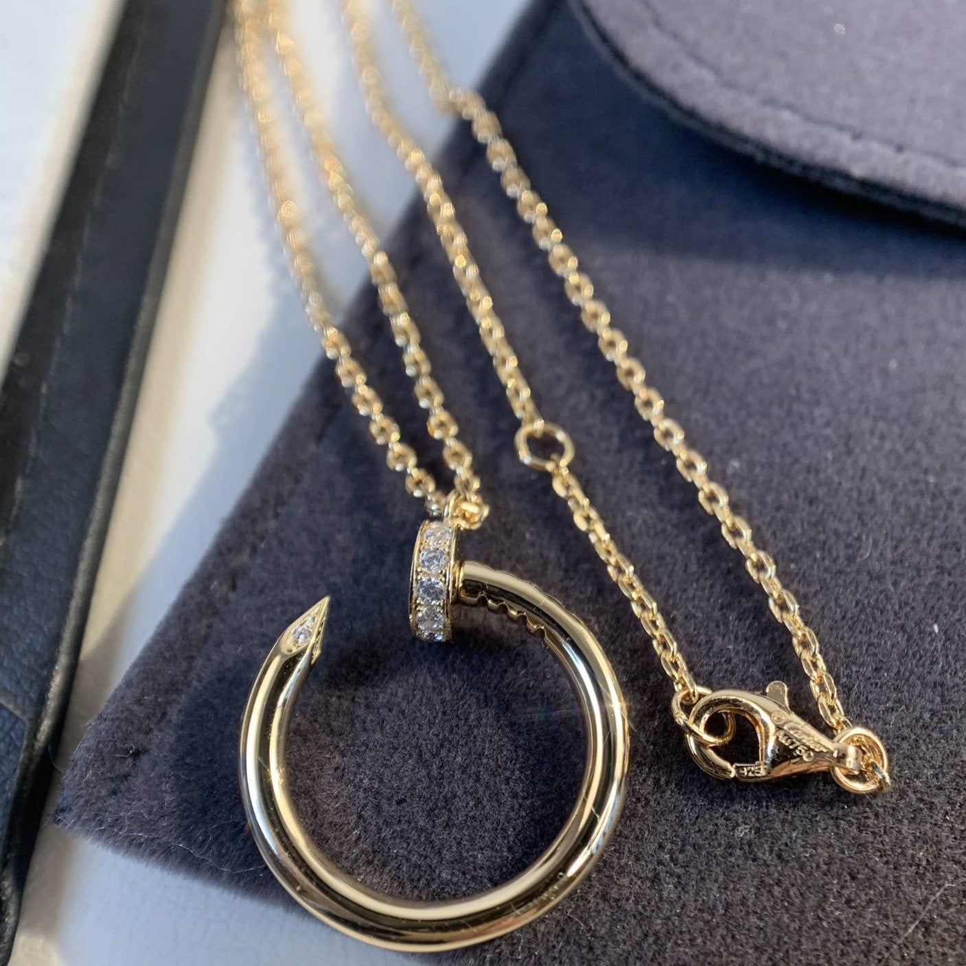 CC JUSTE NECKLACE PINK GOLD