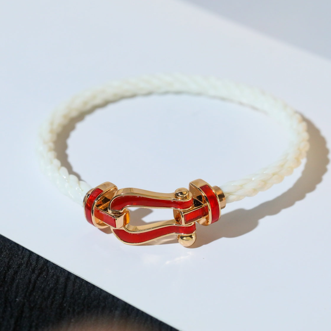 CCjewelry FORCE 10 WHITE TEXTILE DIAMOND PAVED FRED