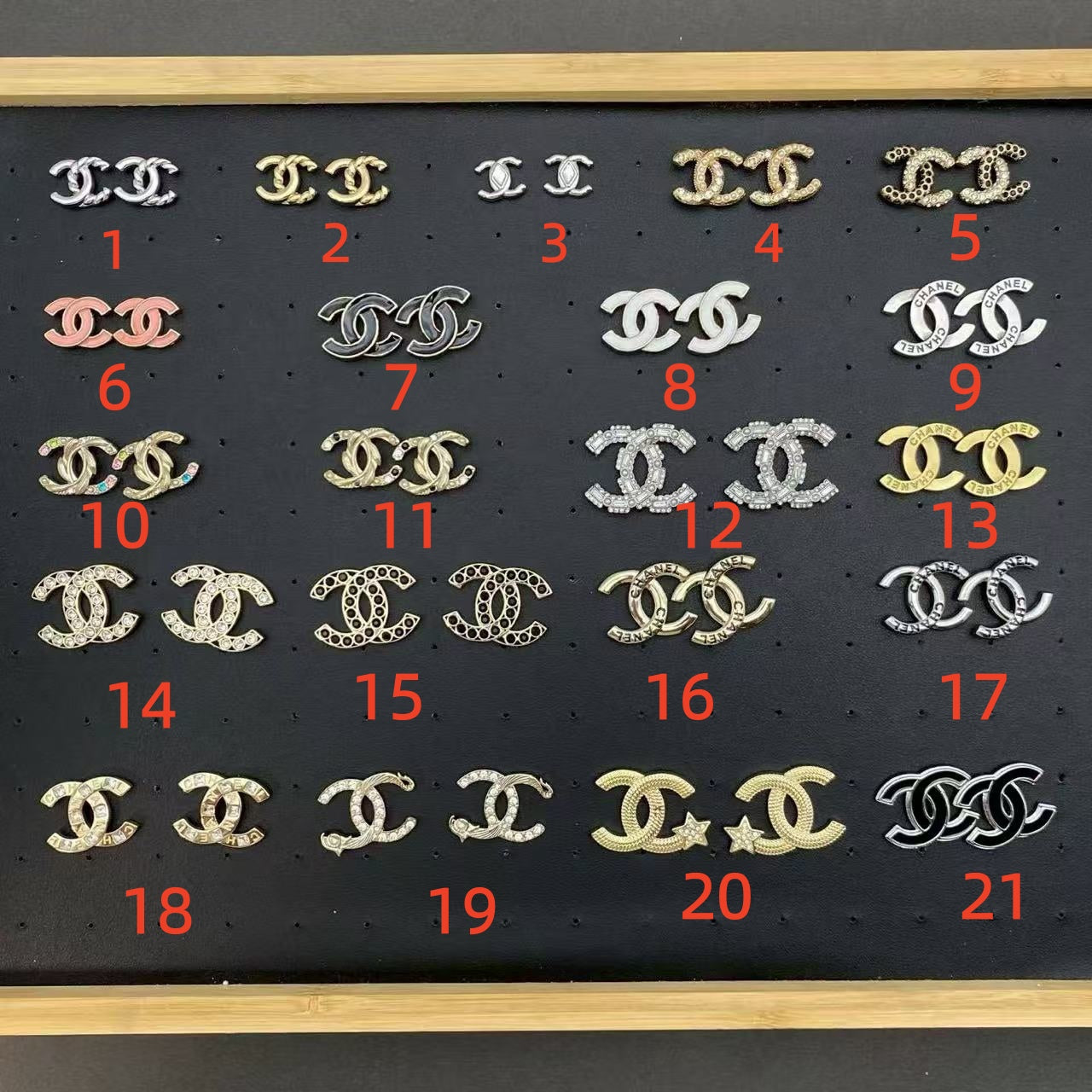 Classic luxury pure silver is S925 earrings {have logo} Free Shipping
