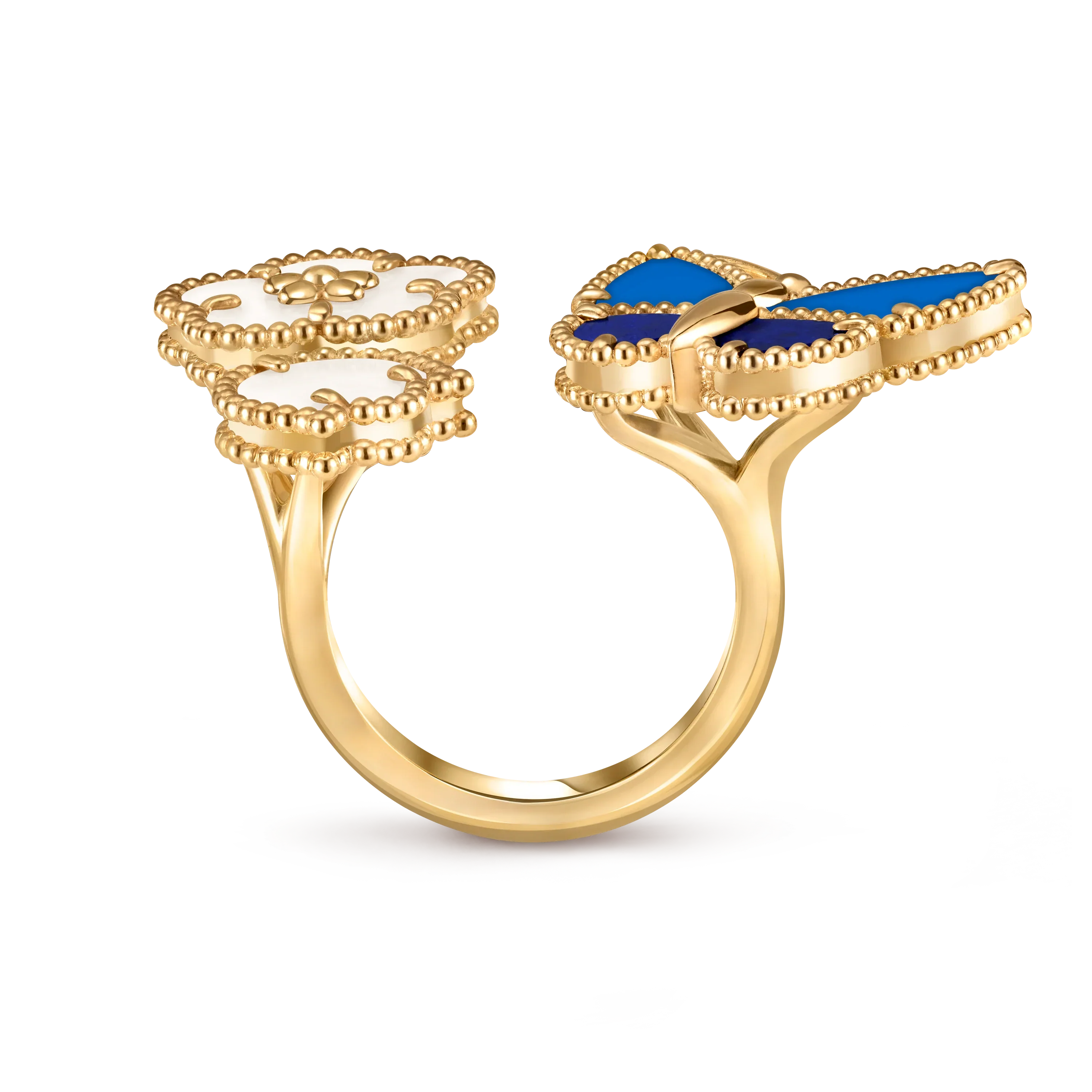 [✨CC💎】2026 NEW MODEL SPRING LUCKY 3 MOTIF GOLD RING