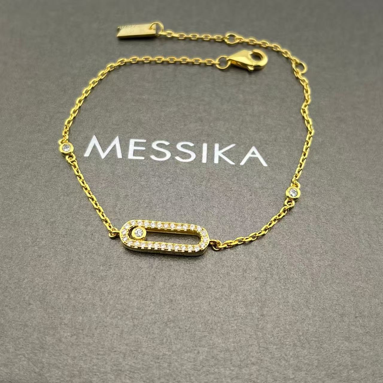 High quality luxury pure silver S925 MOVE bracelet Free Shipping