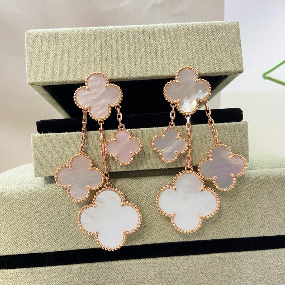 VCA Clover earrings Free Shipping