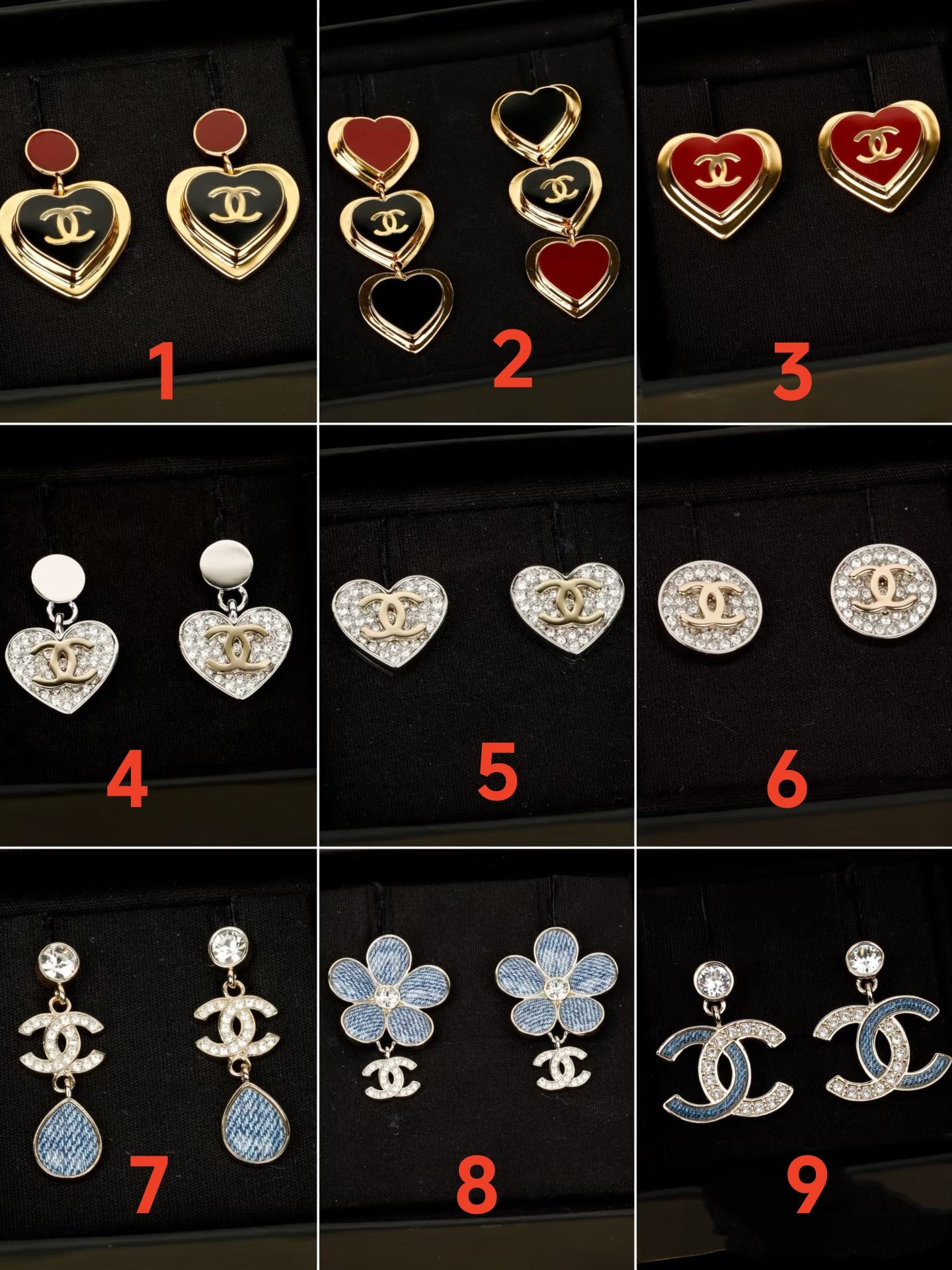 Luxurious pearl earrings, made of high-quality pure silver, do not fade Free Shipping
