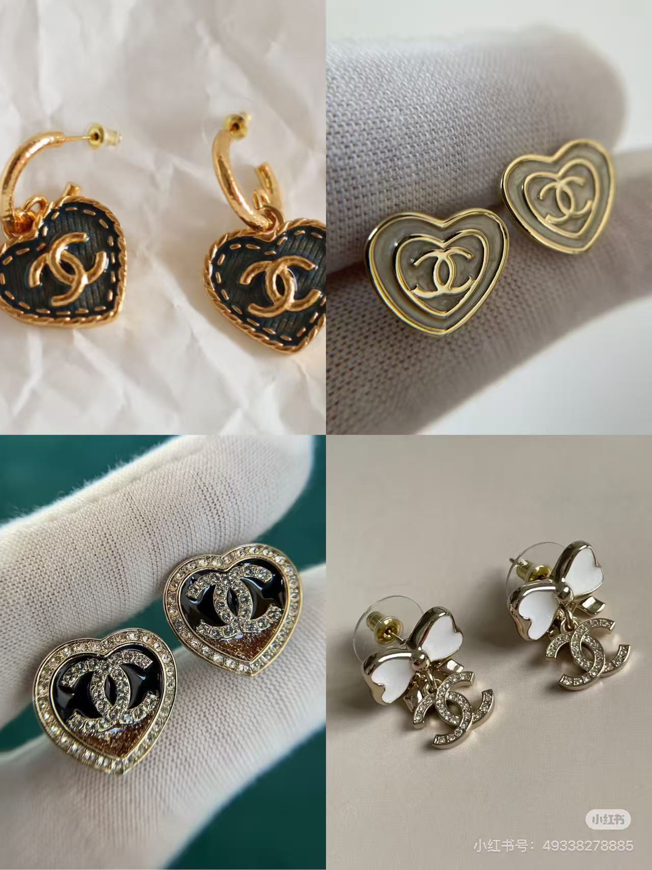 Luxurious pearl earrings, made of high-quality pure silver, do not fade Free Shipping