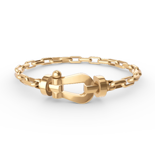 CCjewelry FORCE LARGE HORSESHOE CLASP METAL BRACELET FRED