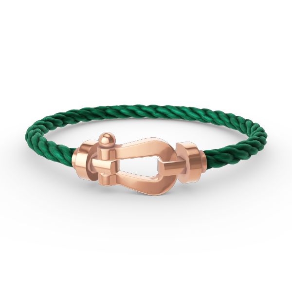CCjewelry FORCE LARGE HORSESHOE NO DIAMOND BRACELET ROSE GOLD FRED