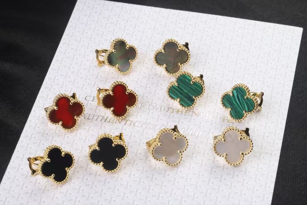 VCA Clover earrings Free Shipping