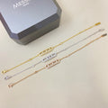 High quality luxury pure silver S925 bracelet {with logo} Free Shipping