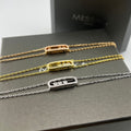 High quality luxury pure silver S925 MOVE bracelet Free Shipping