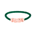 CCjewelry CHANCE LARGE 8 FIGURE BUCKLE NO DIAMOND BRACELET ROSE GOLD FRED