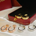 CCLOVE EARRINGS 5.7MM 2 DIAMONDS