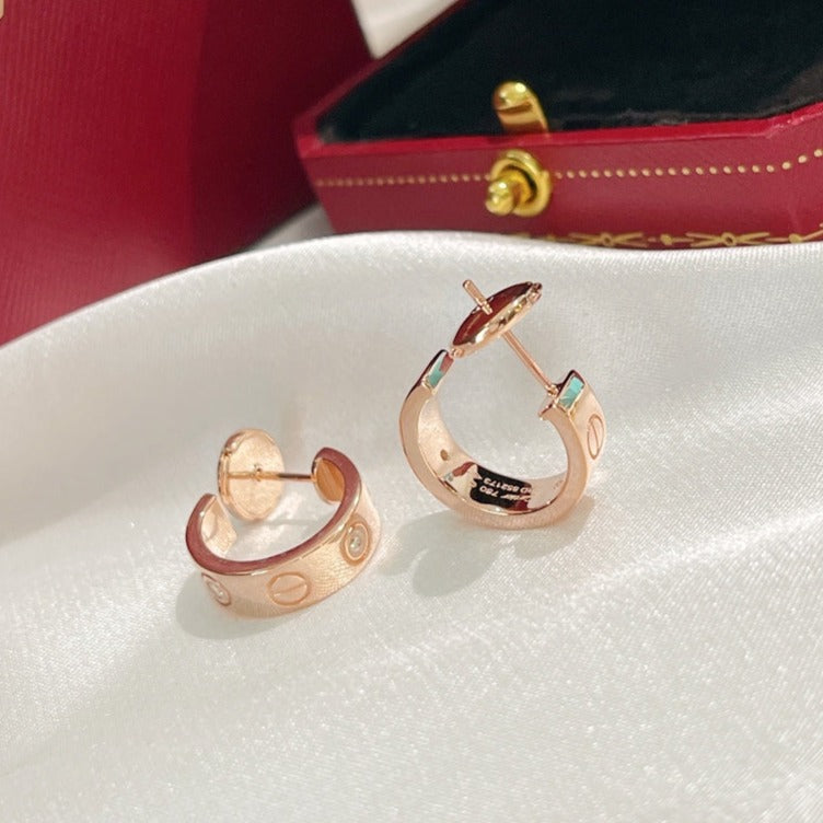 CCLOVE EARRINGS 5.7MM 2 DIAMONDS