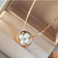 LOUIS VUITTON SUN MOP GOLD 1 DIAMOND NECKLACE