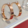 [✨CC💎]LOVE RING 3.6MM 1 BIG DIAMOND