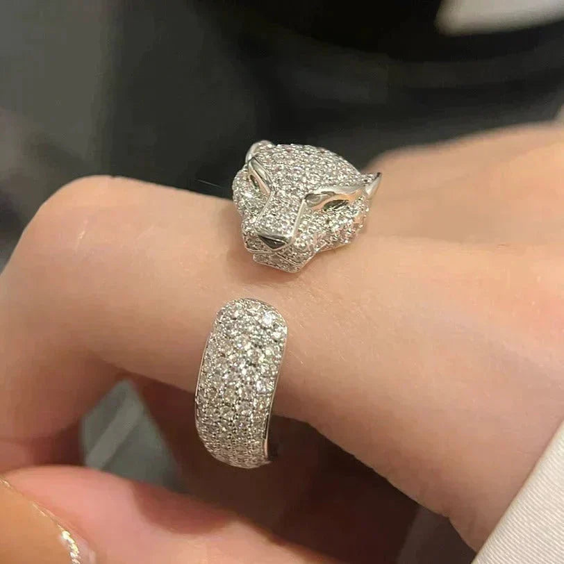 [✨CC💎]PANTHERE 5.5MM ALL DIAMOND RING