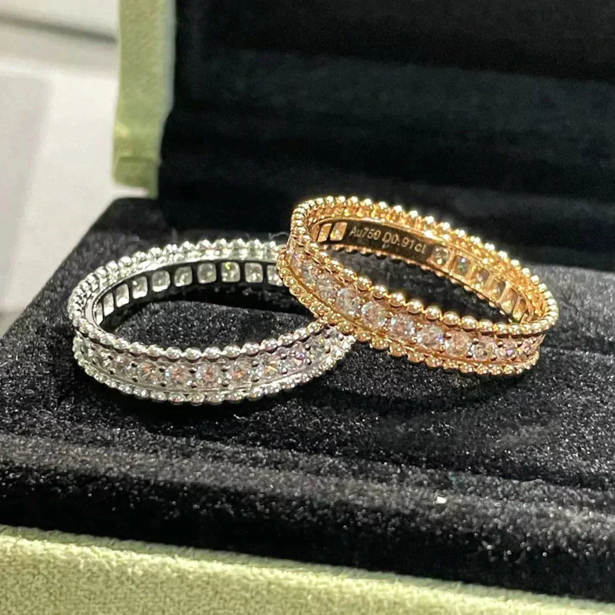 [✨CC💎]PERLEE DIAMOND ROSE GOLD RING