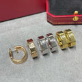 CCLOVE 5.5MM 1 DIAMOND EARRINGS