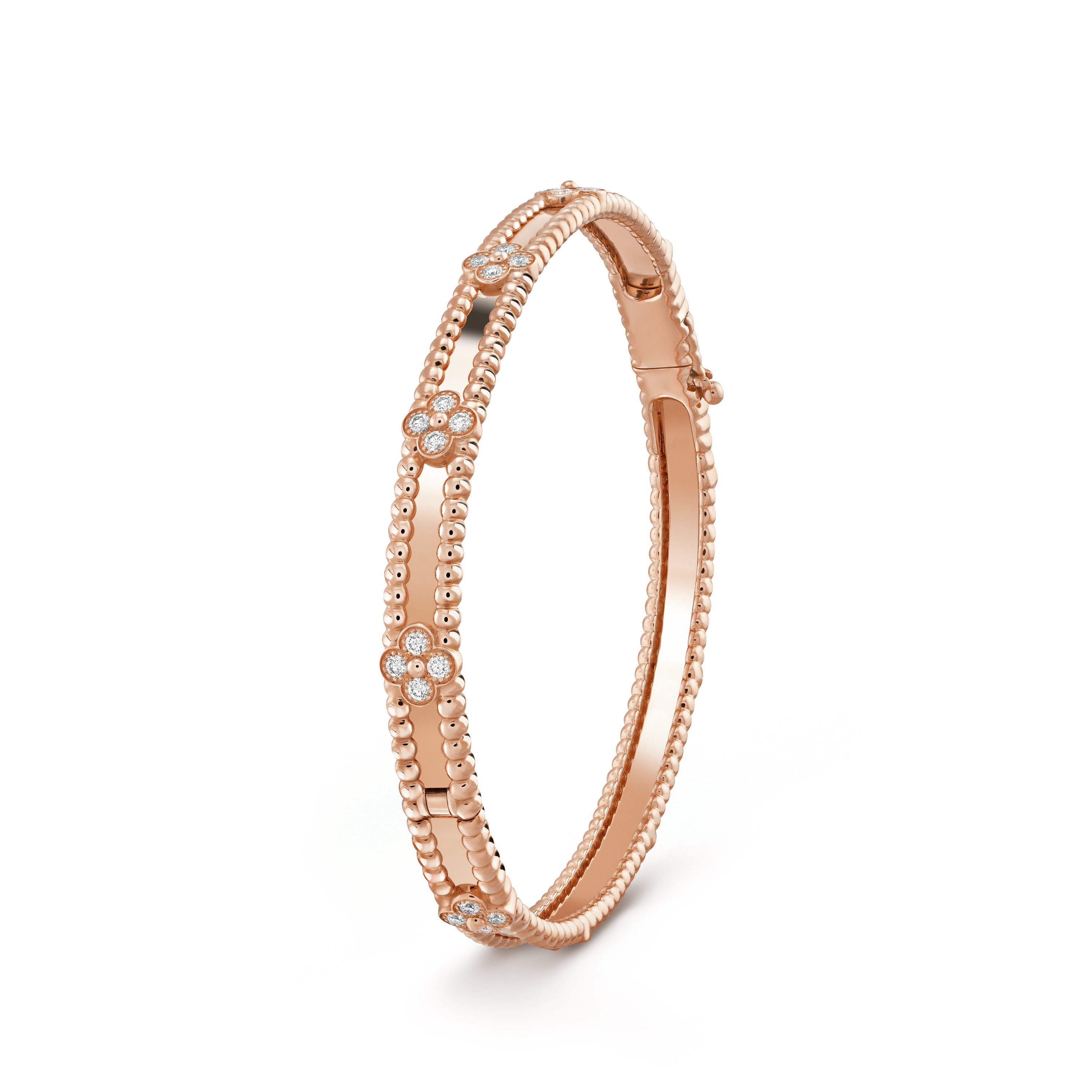 [CC jewelry]CLOVER BRACELET 4MM DIAMONDS