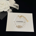 18K CC  -Style Elegant Pendant Bracelet for Women