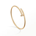 [✨CC💎]JUSTE BRACELET 2.5MM DIAMONDS  18k gold plating - does not fade - non-allergenic