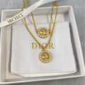 Dior Petite Pearl Necklace Bracelet