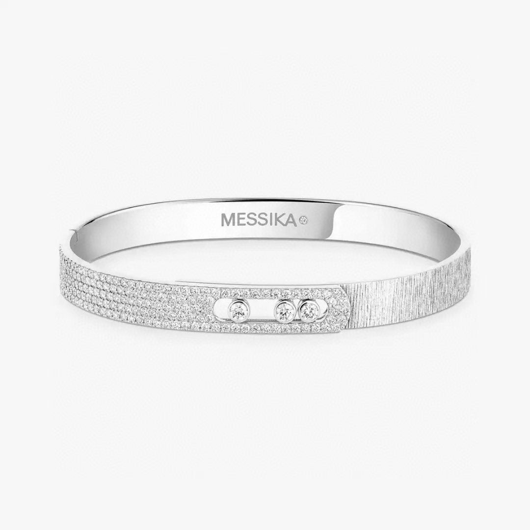[✨CC💎】2026 BRAND-NEW FROSTED BRACELET WITH DIAMONDS THREE COLORS