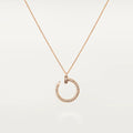 CC JUSTE NECKLACE PINK GOLD DIAMONDS