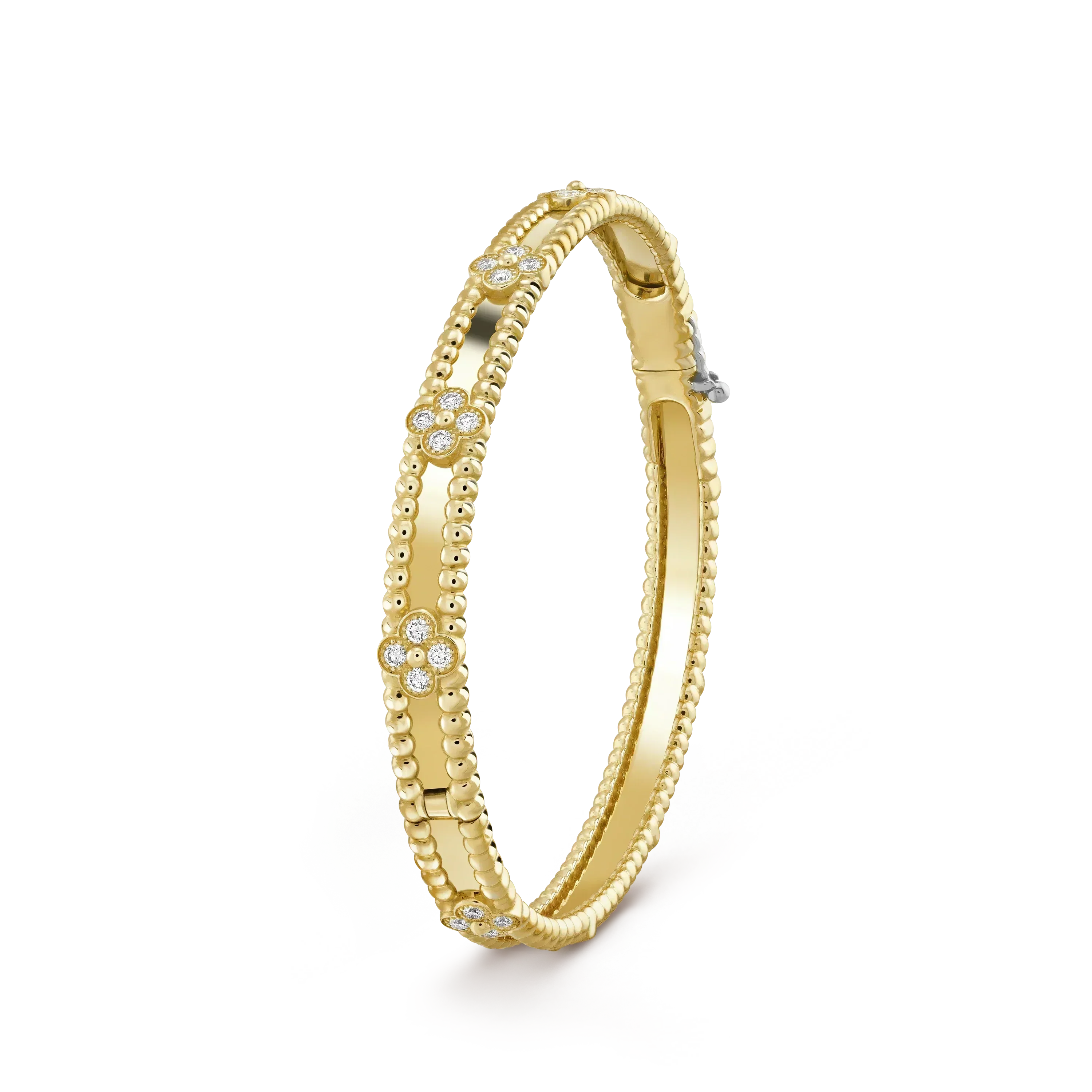 [CC jewelry]CLOVER BRACELET 4MM DIAMONDS