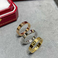 High quality Love Ring Small Model(width 6mm)  1：1 Free Shipping