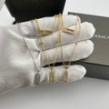 High quality luxury pure silver S925 necklace {with logo} Free Shipping