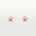 CCLOVE EARRINGS PINK GOLD 10MM
