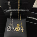 High quality luxury pure silver S925 cross necklace Free Shipping