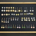 High-quality 1:1 luxury pure silver is S925 earrings {have logo} Free Shipping