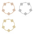 [CC jewelry] CLOVER 5 MOTIF FULL DIAMOND BRACELET COLLECTION