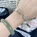 18K CC  -Style Elegant Pendant Bracelet for Women