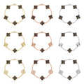 [CC jewelry] CLOVER 5 MOTIF GRAY MOP BRACELET COLLECTION