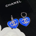 High quality luxury s925 earrings.High quality pure silver material, will not fade, Free Shipping