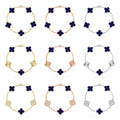 [CC jewelry]CLOVER 5 MOTIF LAPIS LAZULI BRACELET COLLECTION