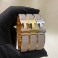 High quality clover luxury pure silver S925 bracelet {with logo} Free Shipping