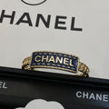 18K CC  -Style Elegant Pendant Bracelet for Women