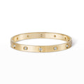 [✨CC💎]LOVE BRACELET 6.1MM 10 DIAMONDS   18k gold plating - does not fade - non-allergenic