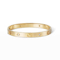 [✨CC💎]LOVE BRACELET 6.1MM 4 DIAMONDS   18k gold plating - does not fade - non-allergenic
