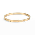 [✨CC💎]LOVE BRACELET 3.65MM 6 DIAMONDS  18k gold plating - does not fade - non-allergenic