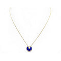 CC AMULETTE ROSE GOLD AGATE NECKLACE