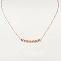 CC CLASH PINK GOLD NECKLACE