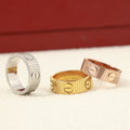 [✨CC💎] 2025 NEW LOVE RING BRUSHED STYLE