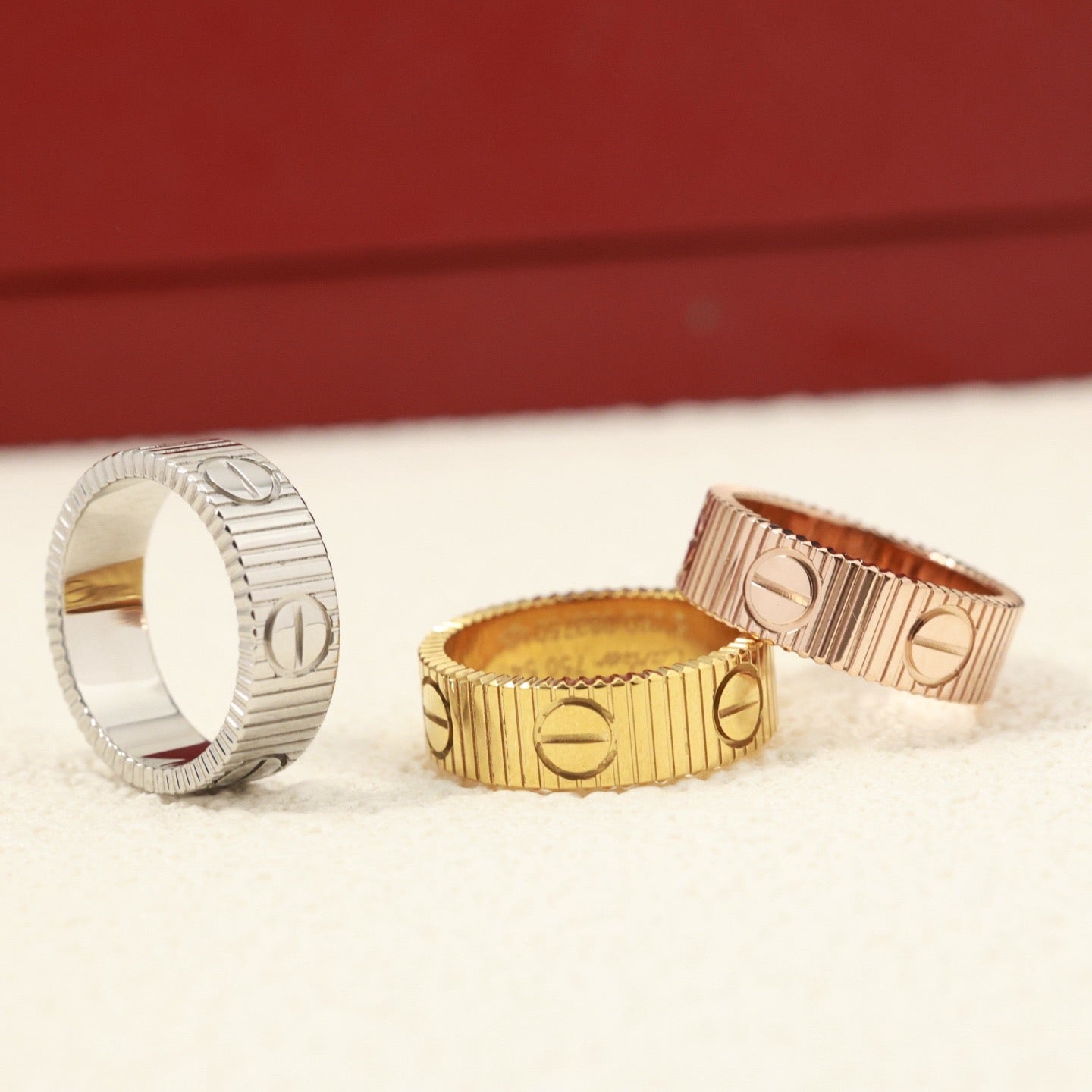 [✨CC💎] 2025 NEW LOVE RING BRUSHED STYLE