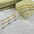 [CC jewelry]CLOVER 6 MOTIF DIAMOND BRACELET