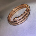 [✨CC💎]SERPENTI DOUBLE ROW NO DIAMOND BRACELET 18k gold plating - does not fade - non-allergenic