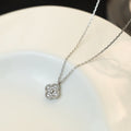 [✨CC💎]CLOVER MINI 9.5MM PENDANT DIAMOND NECKLACE